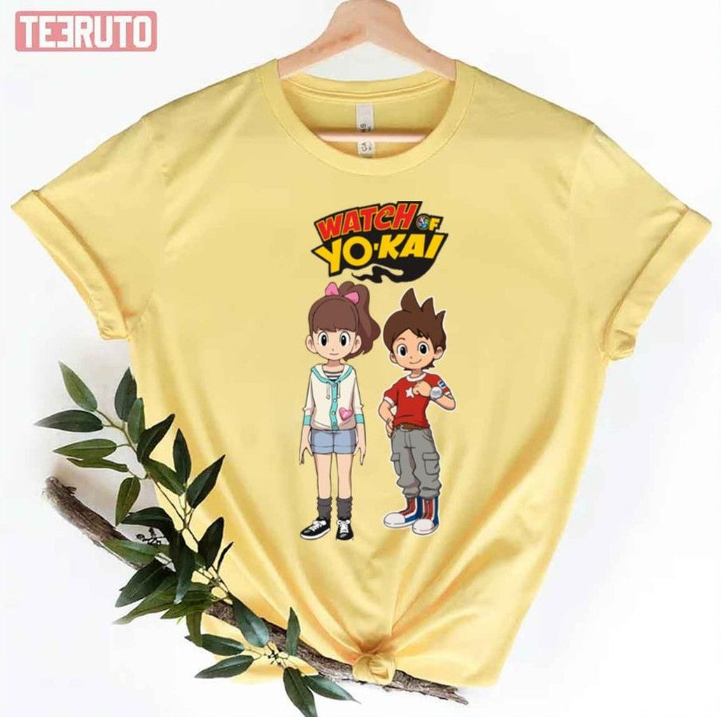 Nathan And Katie Yokai Watch Unisex T-Shirt - T-Shirt, Sweatshirt, Hoodie