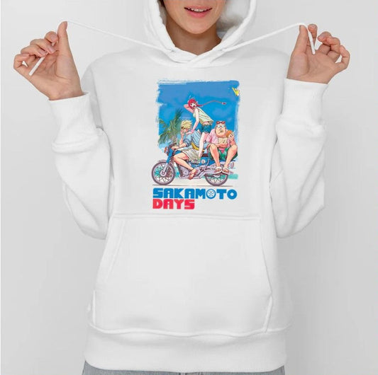 Another Peaceful Day Sakamoto Days Unisex Hoodie - T-Shirt, Sweatshirt, Hoodie