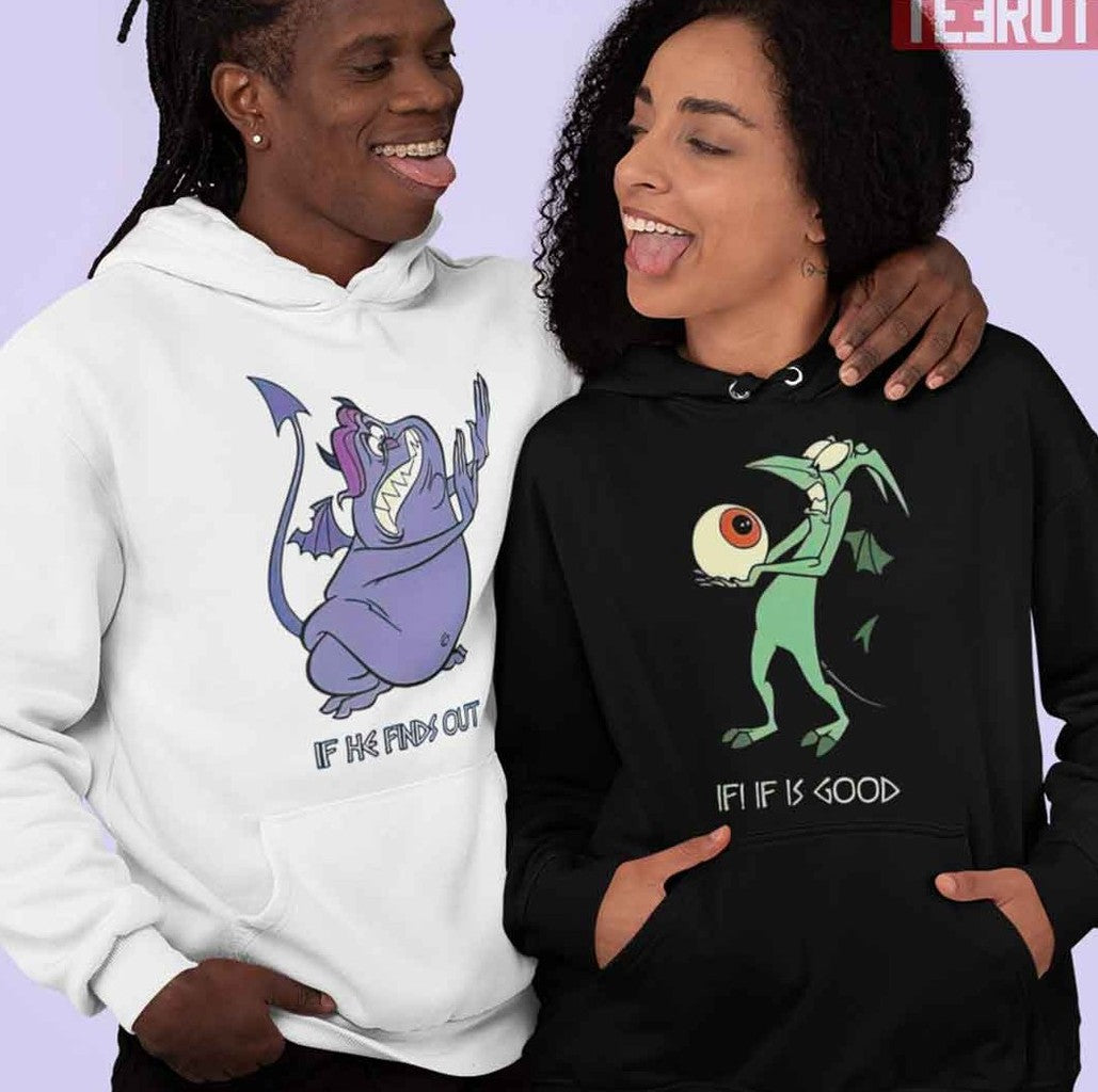 Pena And Panico Hercules If He Finds Out Funny Couple Matching Sweatshirt - T-Shirt, Sweatshirt, Hoodie