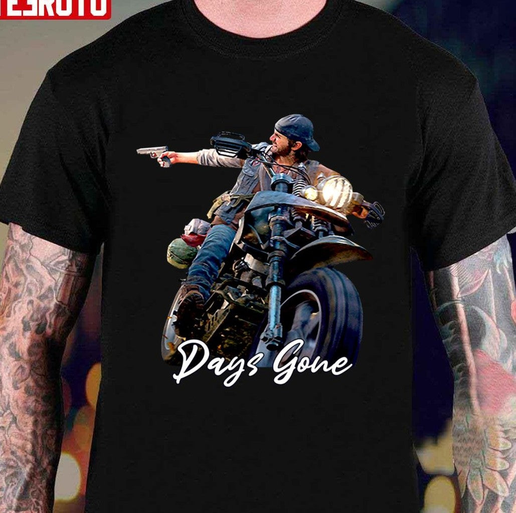 Motobike Days Gone Game Limited Series Design Unisex T-Shirt - T-Shirt, Sweatshirt, Hoodie