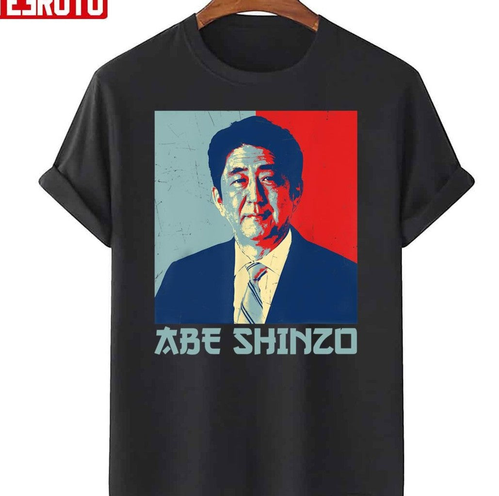 Shinzo Abe Japan Former Japanese Prime Minister Hope Unisex T-Shirt - T-Shirt, Sweatshirt, Hoodie