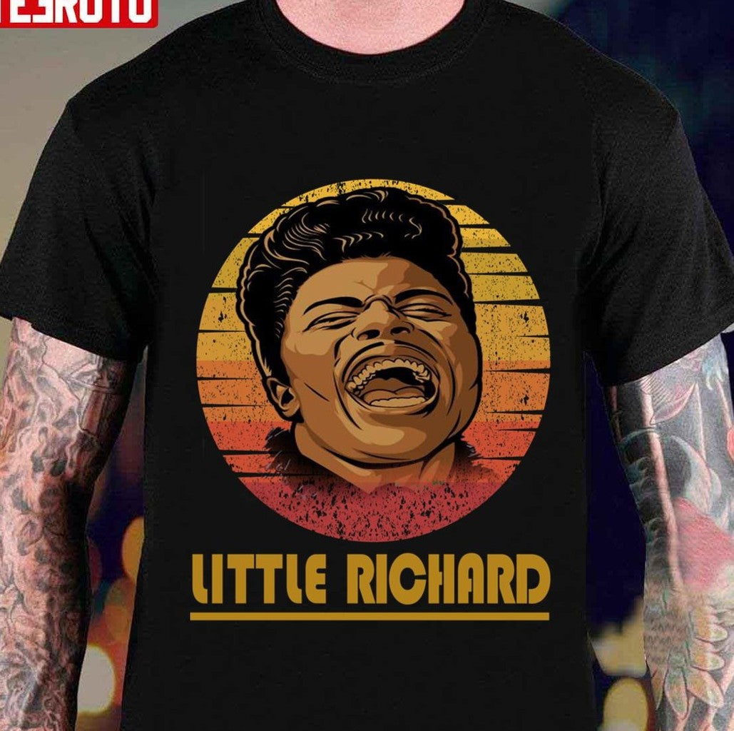 Rip Little Richard The Legend Retro Art Unisex T-Shirt - T-Shirt, Sweatshirt, Hoodie