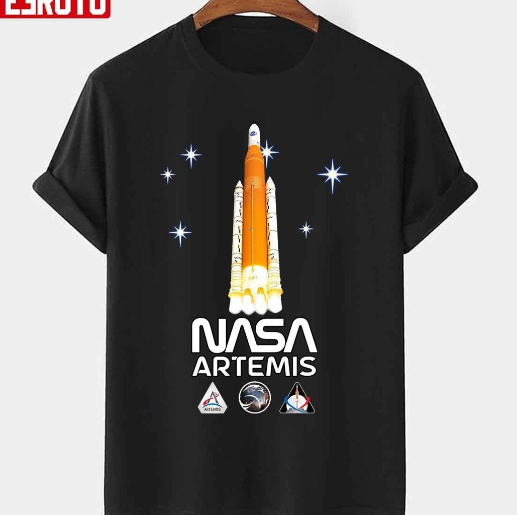 Nasa Artemis Rocket Launch Unisex T-shirt - T-Shirt, Sweatshirt, Hoodie