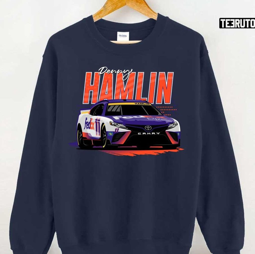 2022 Nascar Playoffs Car Racing Denny Hamlin Unisex Sweatshirt - T-Shirt, Sweatshirt, Hoodie