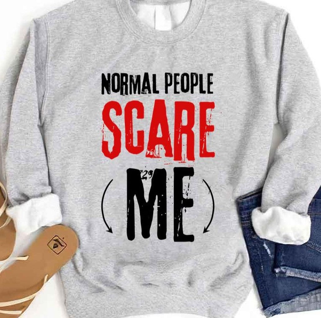Normal People Scare Me American Horror Story Unisex T-Shirt - T-Shirt, Sweatshirt, Hoodie