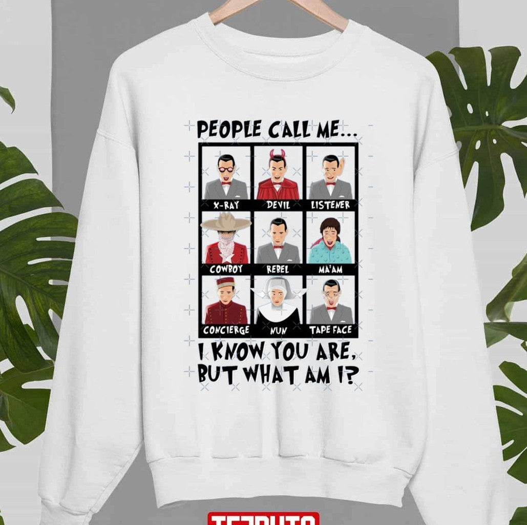 Peewee Disguises Graphic Herman Unisex Sweatshirt - T-Shirt, Sweatshirt, Hoodie