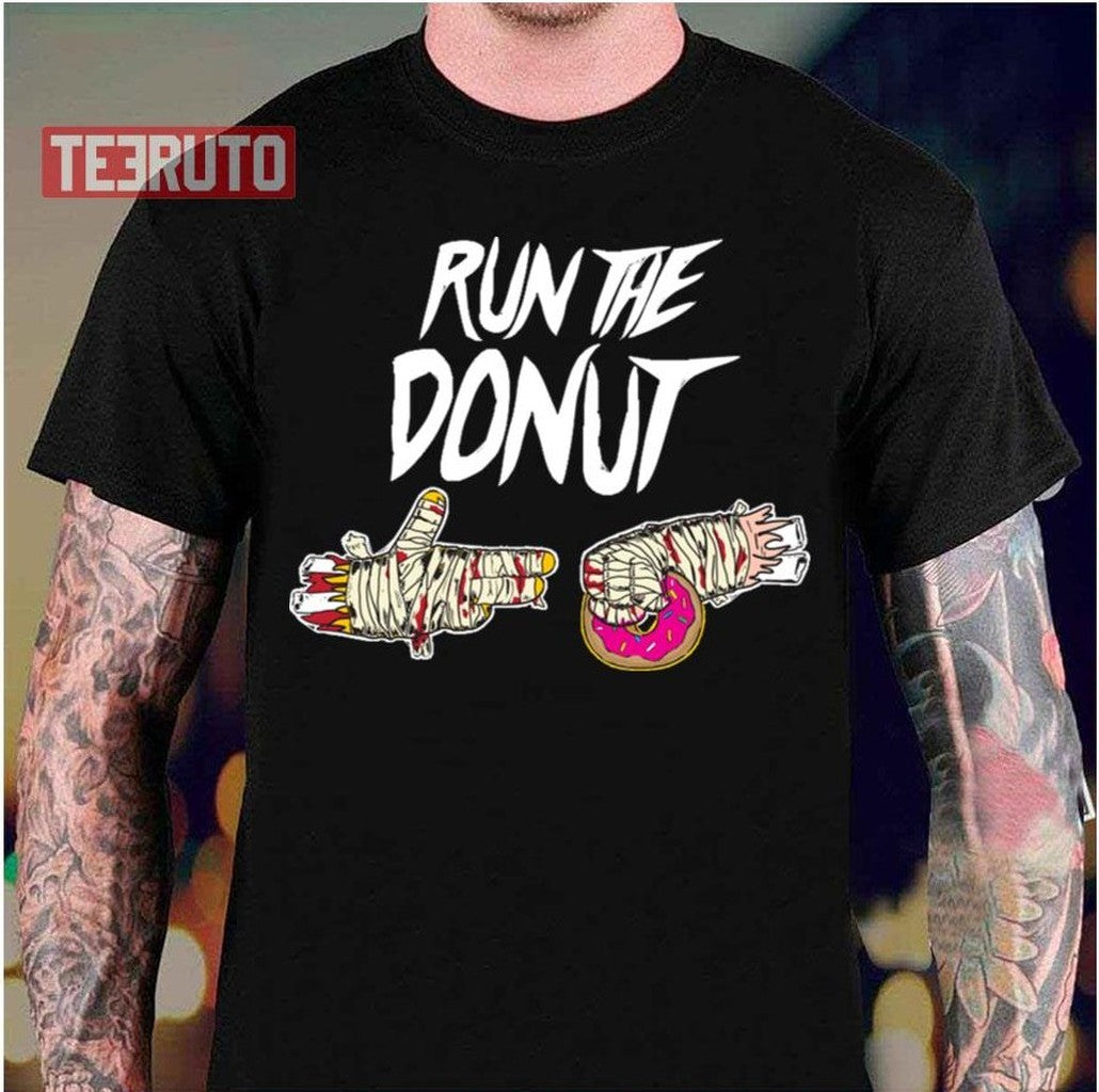 Run The Donut The Simpsons Unisex T-Shirt - T-Shirt, Sweatshirt, Hoodie
