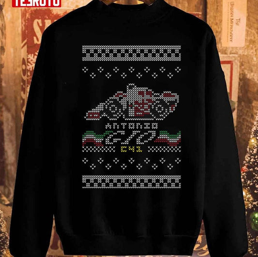 Antonio Giovinazzi Christmas Pixel Art Unisex Sweatshirt - T-Shirt, Sweatshirt, Hoodie
