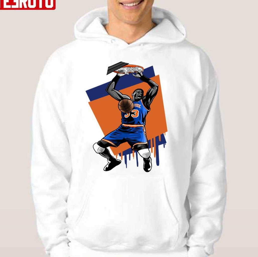 Nba Legends Patrick Ewing The Dunk Unisex Hoodie - T-Shirt, Sweatshirt, Hoodie