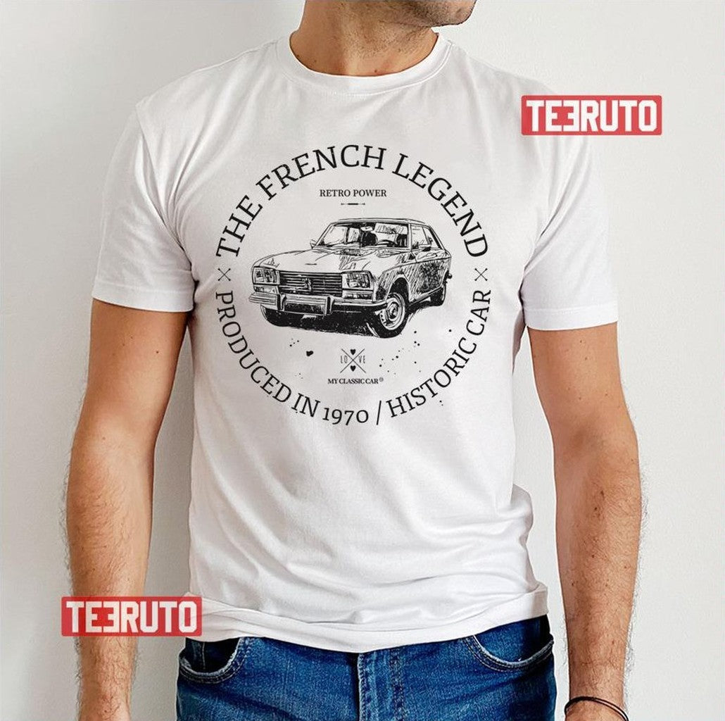 Peugeot 304 Coupe Vintage Car Unisex T-Shirt - T-Shirt, Sweatshirt, Hoodie