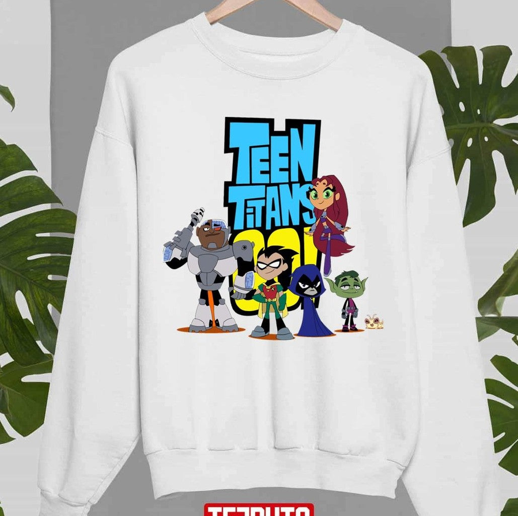 Sci-Fi Teen Titans Go Logo Unisex Sweatshirt - T-Shirt, Sweatshirt, Hoodie