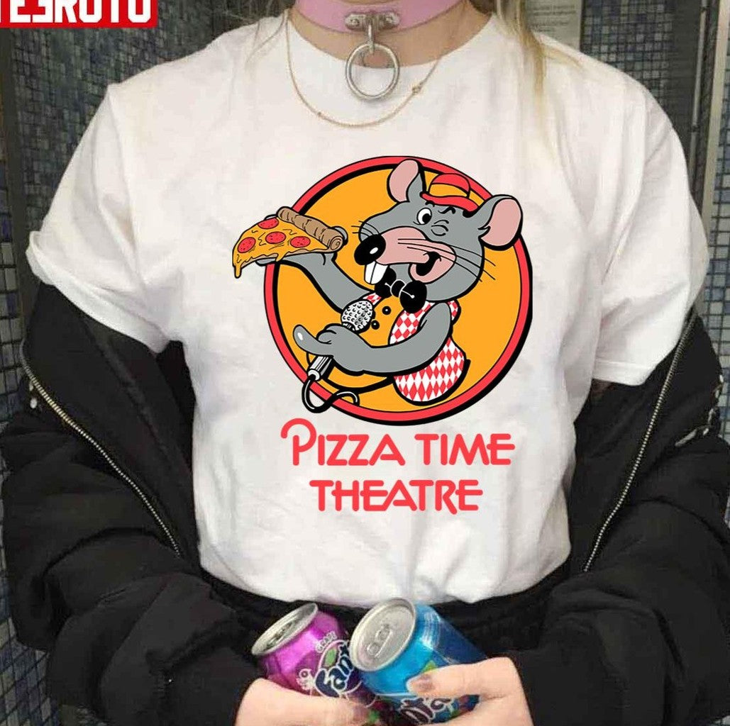 Pizza Time Theatre Mouse Unisex T-Shirt - T-Shirt, Sweatshirt, Hoodie