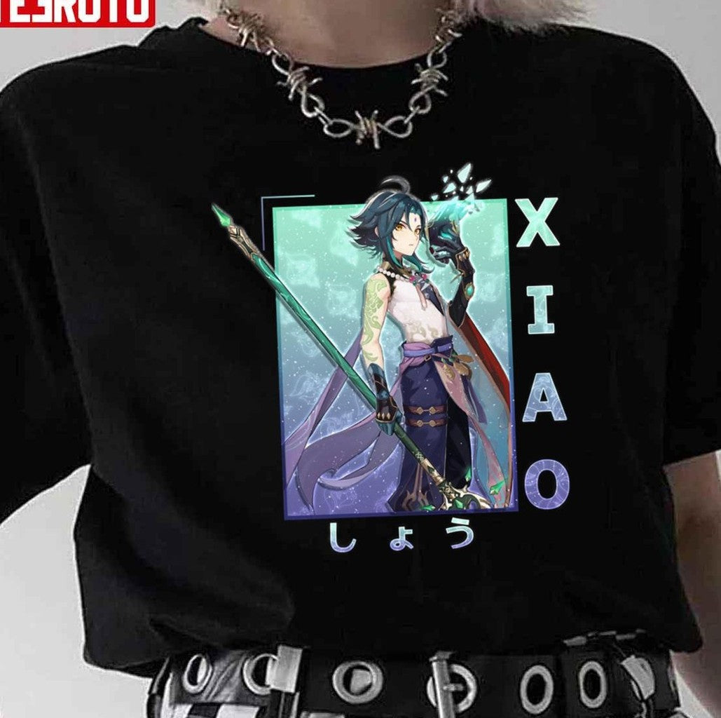 Mountain Demon Xiao Genshin Impact Unisex T-Shirt - T-Shirt, Sweatshirt, Hoodie