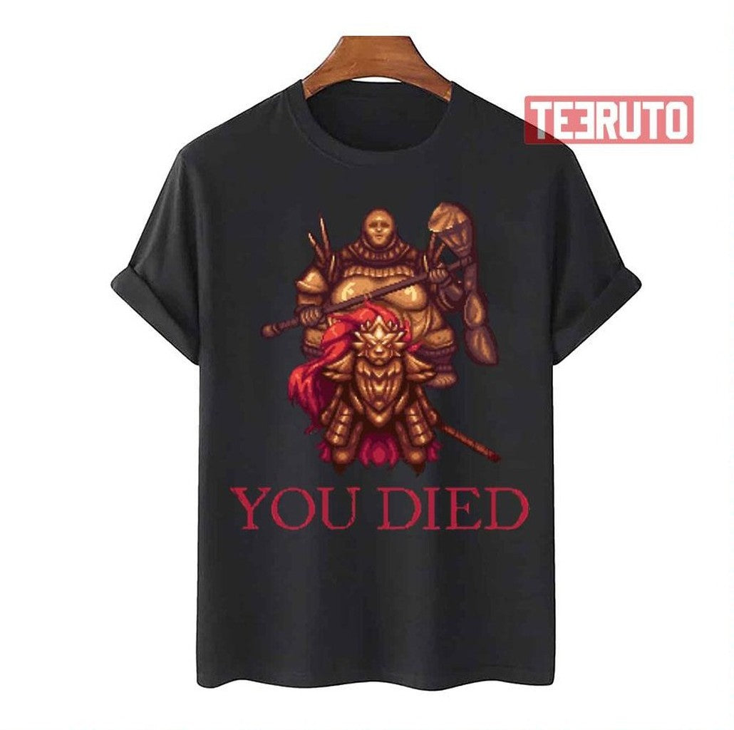 Pixel Ornstein &amp; Smough Dark Souls Unisex T-Shirt - T-Shirt, Sweatshirt, Hoodie