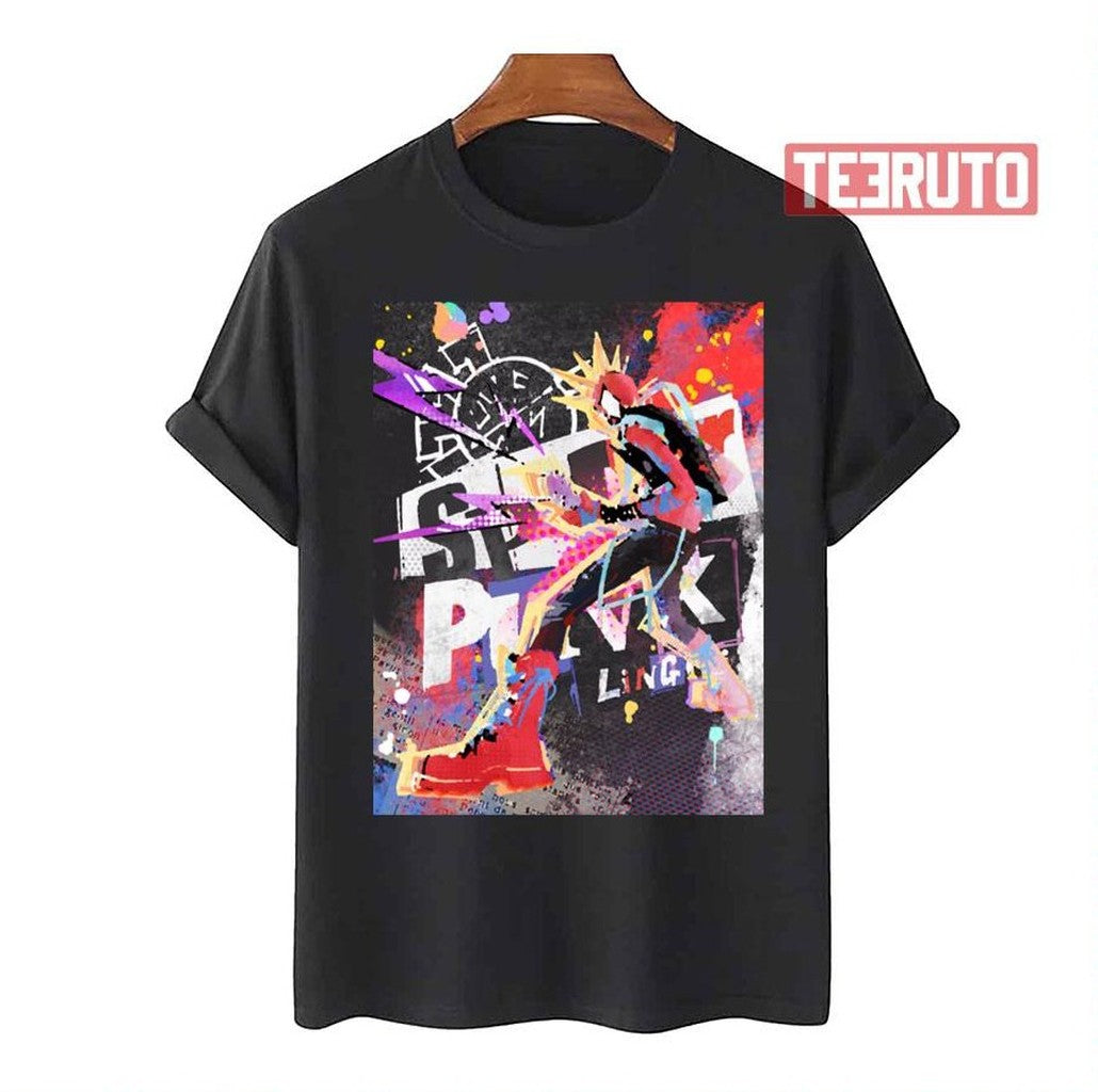 Morales Punk Gwen New Graphic Spiderverse Unisex T-Shirt - T-Shirt, Sweatshirt, Hoodie