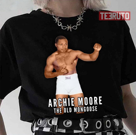 Archie Moore The Old Mongoose Boxing Legend Colorized Unisex T-Shirt - T-Shirt, Sweatshirt, Hoodie