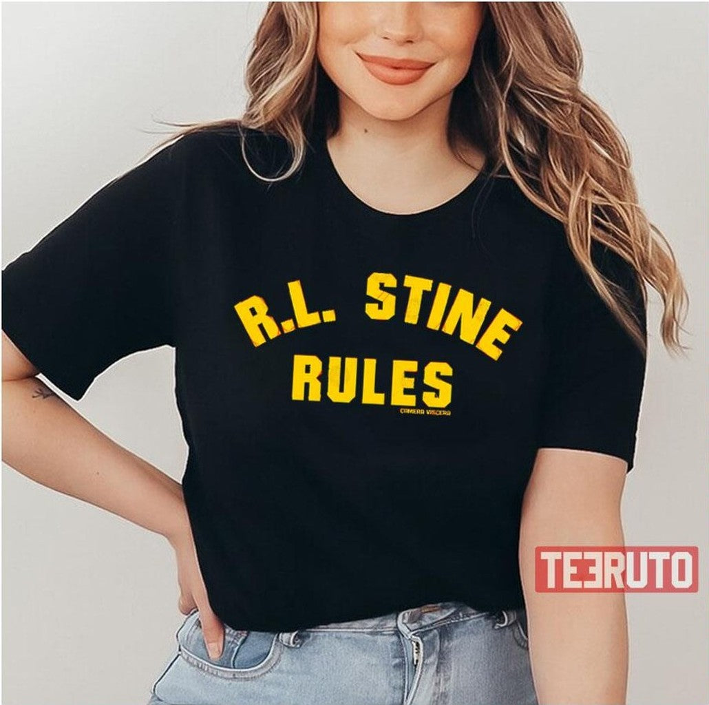 Rl Stine Rules Goosebumps Unisex T-Shirt - T-Shirt, Sweatshirt, Hoodie