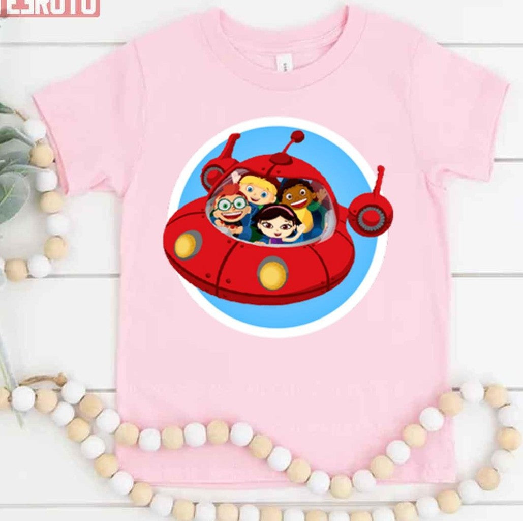 Round Design Little Einsteins Unisex T-Shirt - T-Shirt, Sweatshirt, Hoodie