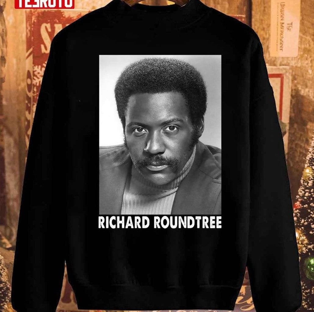 Richard Roundtree Black And White Unisex Sweatshirt - T-Shirt, Sweatshirt, Hoodie