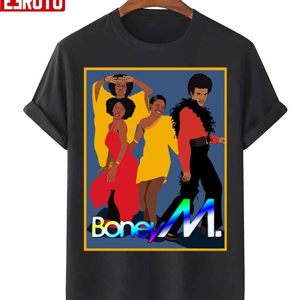 Music Trend Boney M Mega Mix Unisex T-Shirt - T-Shirt, Sweatshirt, Hoodie