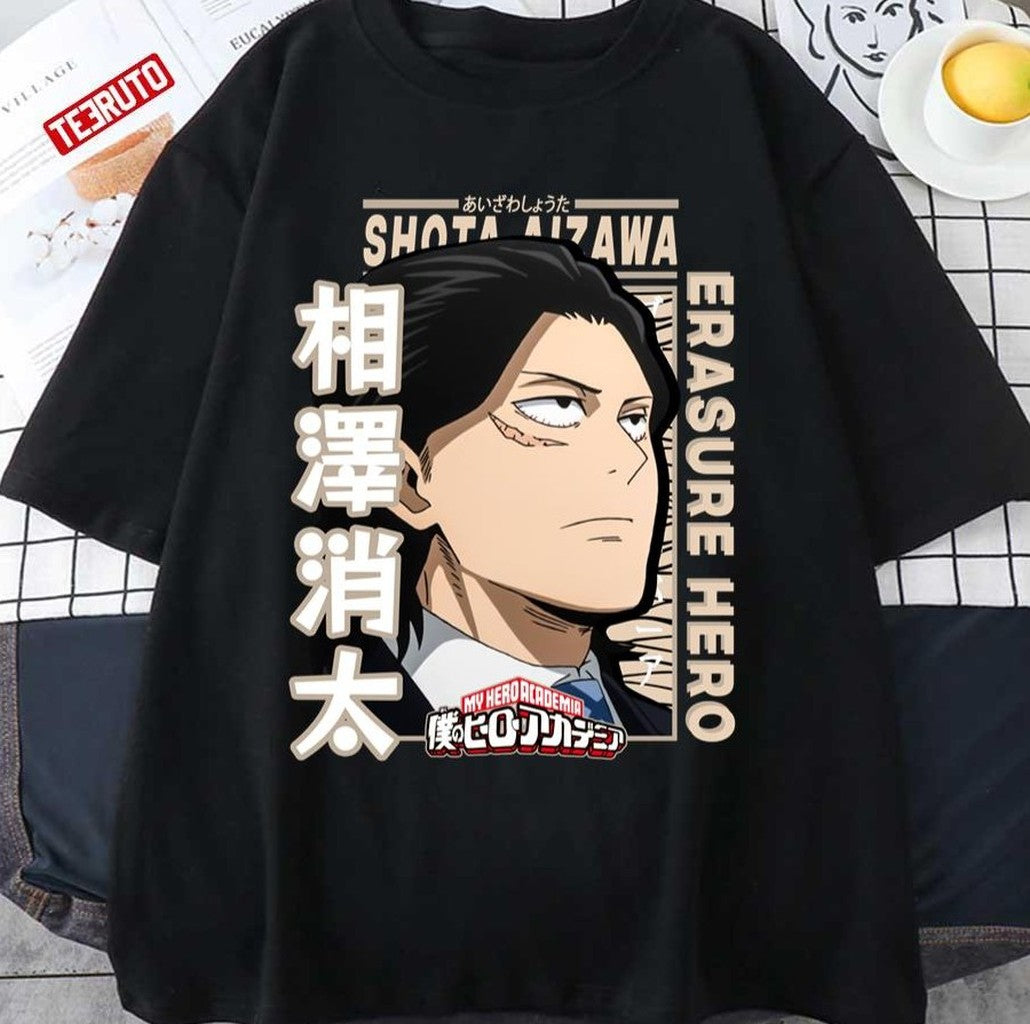 Shota Aizawa Eraser Thunders Mha Boku No Hero Academia My hero Academia Unisex T-shirt - T-Shirt, Sweatshirt, Hoodie