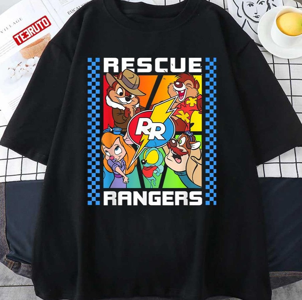 Rescue Rangers Funny Cartoon Unisex T-shirt - T-Shirt, Sweatshirt, Hoodie
