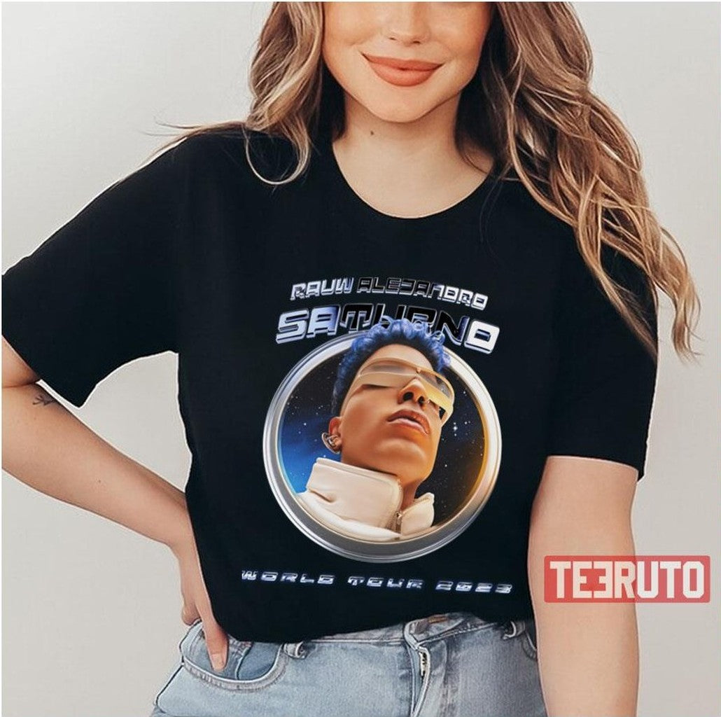 Rauw Alejandro World Tour 2023 Unisex T-Shirt - T-Shirt, Sweatshirt, Hoodie