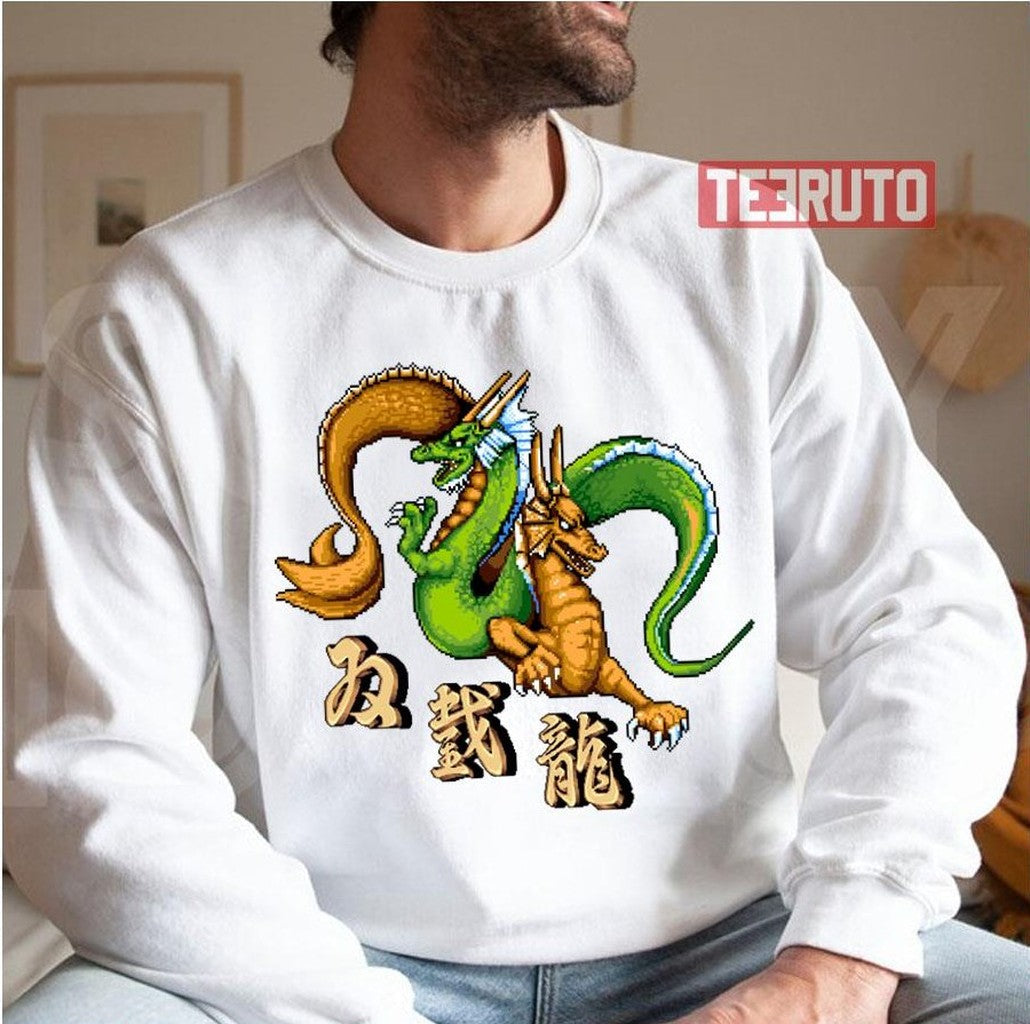 New Game Design Double Dragon Unisex Sweatshirt - T-Shirt, Sweatshirt, Hoodie