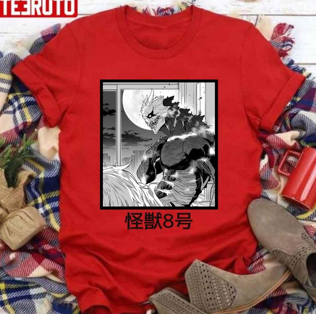 Night Kaiju No8 In Japanese Unisex T-Shirt - T-Shirt, Sweatshirt, Hoodie