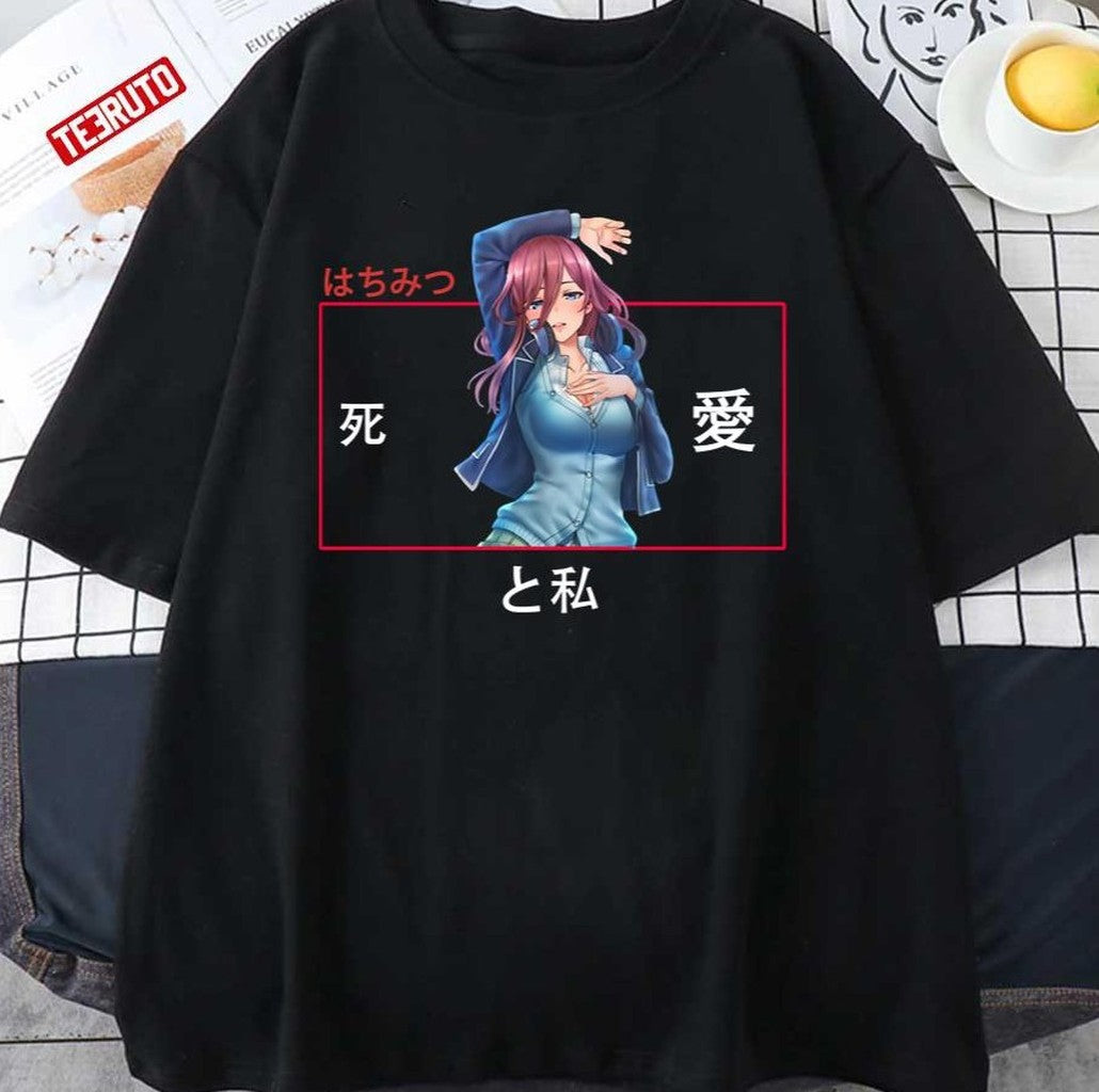 Sexy Miku The Quintessential Quintuplets Unisex T-Shirt - T-Shirt, Sweatshirt, Hoodie