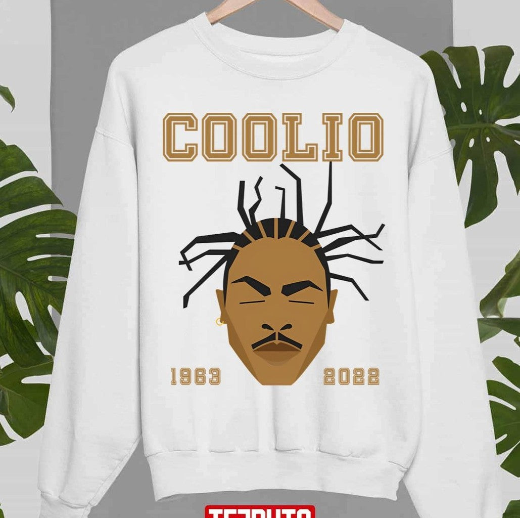 Rest In Peace Coolio Artwork Unisex Sweatshirt - T-Shirt, Sweatshirt, Hoodie