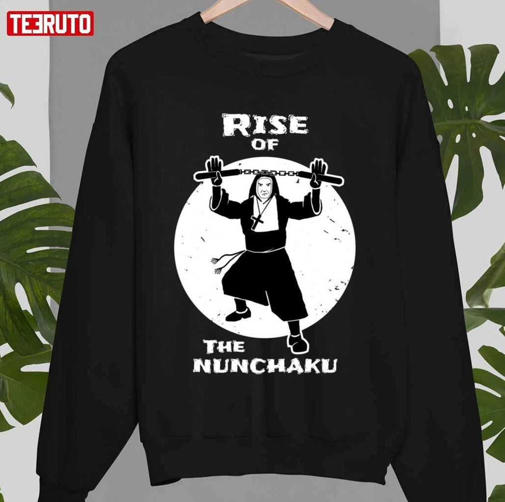 Rise Of The Nunchaku Nun Funny Martial Arts Pun Unisex Sweatshirt - T-Shirt, Sweatshirt, Hoodie