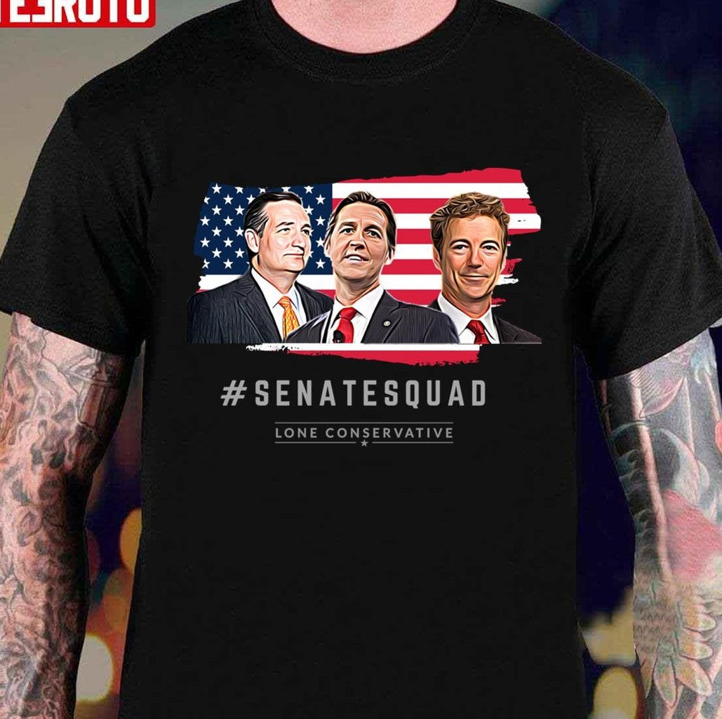 Senate Squad Lone Conservative Unisex T-shirt - T-Shirt, Sweatshirt, Hoodie