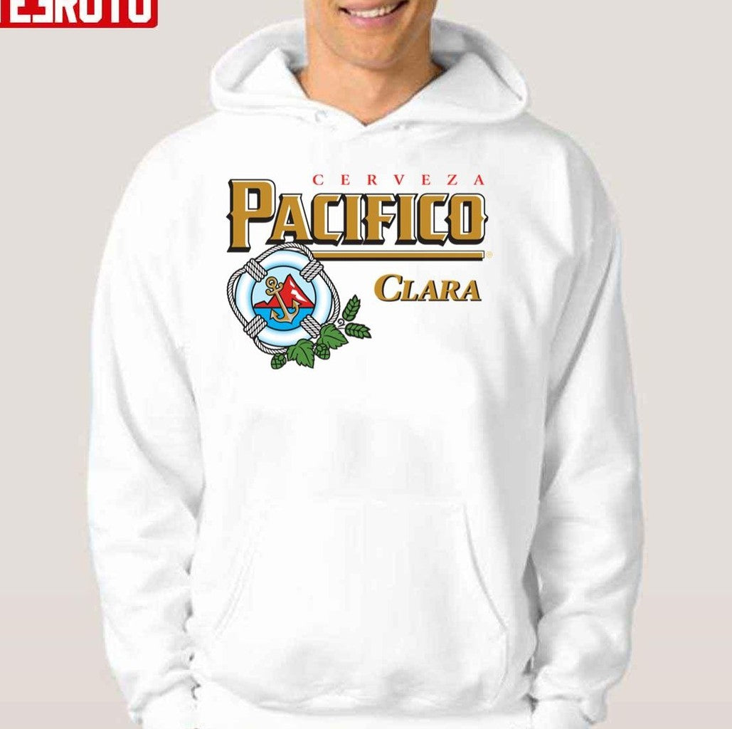 Original Logo Of Cerveza Pacifico Clara Unisex Hoodie - T-Shirt, Sweatshirt, Hoodie
