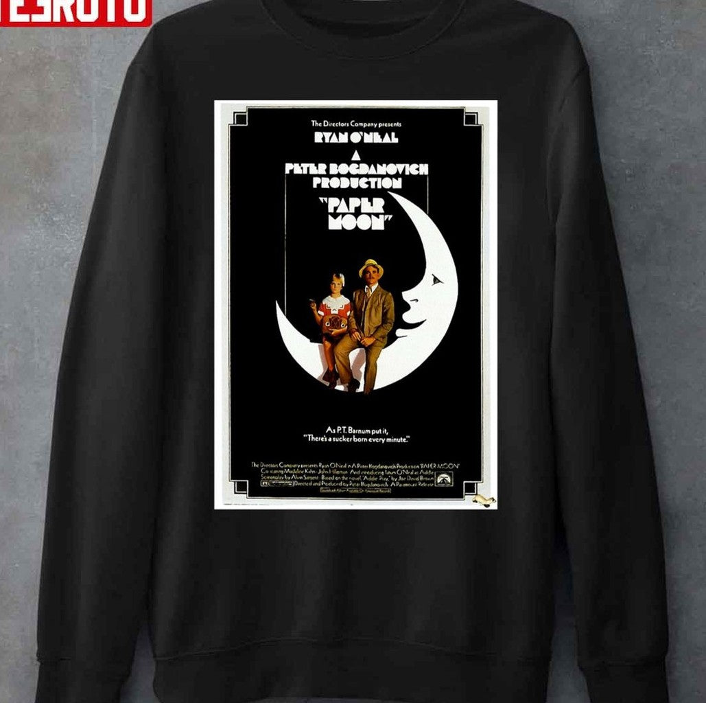 Paper Moon Vintage Movie Poster Merch Unisex Sweatshirt - T-Shirt, Sweatshirt, Hoodie