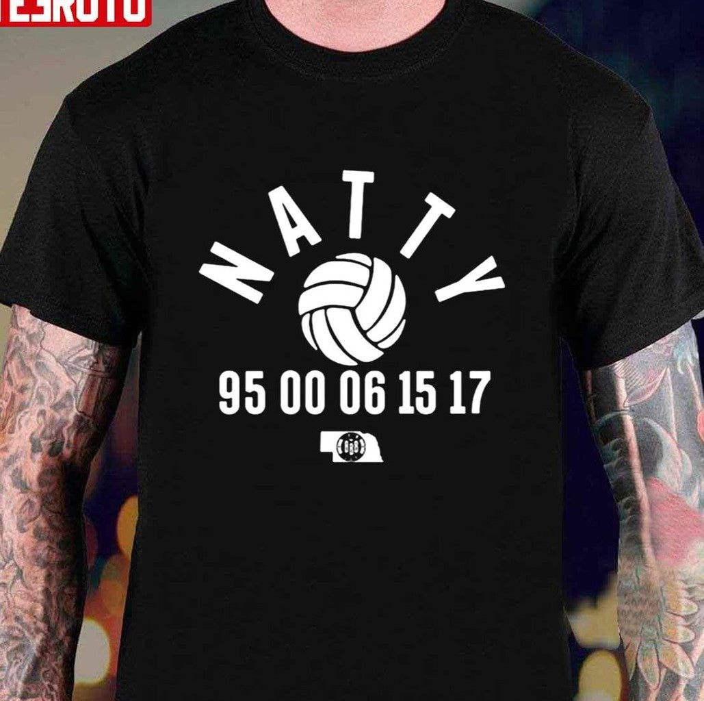 Natty Volleyball Vintage Style Unisex T-Shirt - T-Shirt, Sweatshirt, Hoodie