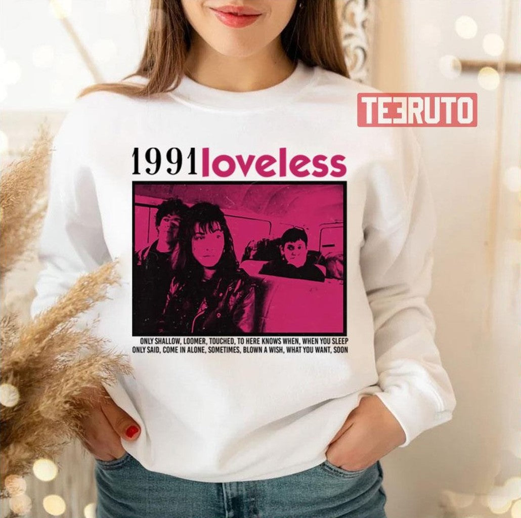 Music Singer 80s My Bloody Valentine Kevin Loveless Album 1991 Shields Rock Band Unisex Sweatshirt - T-Shirt, Sweatshirt, Hoodie