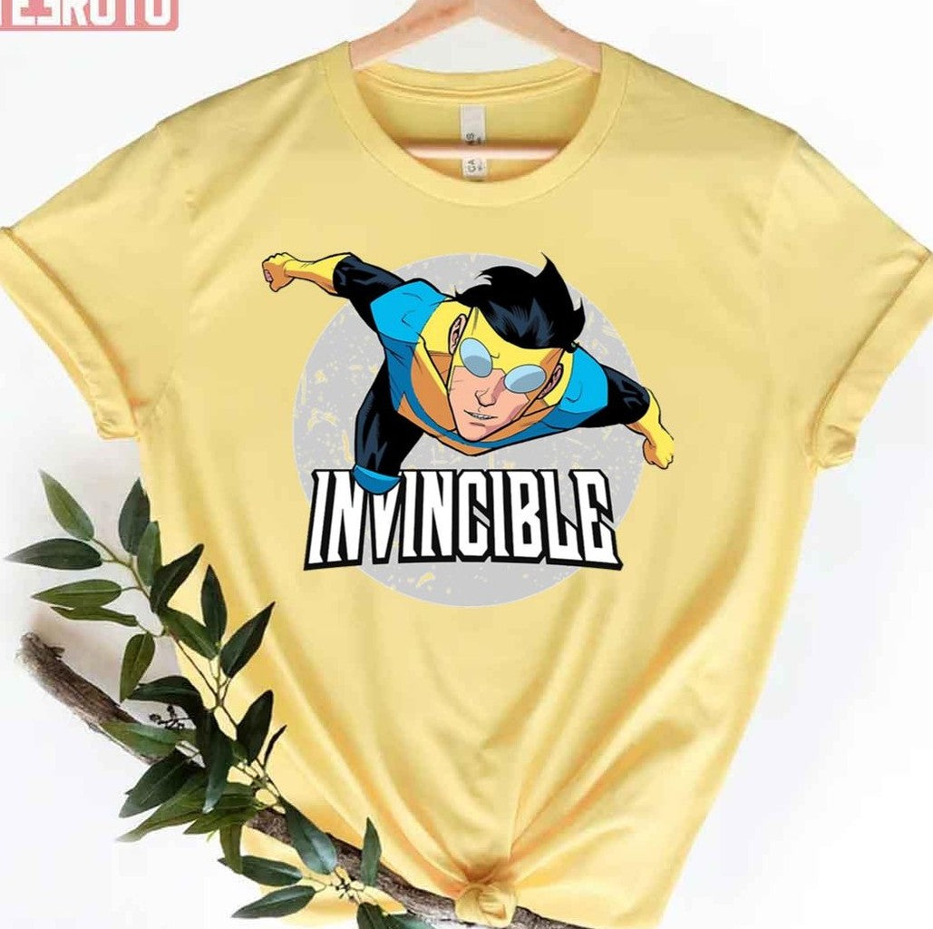 Round Design Invincible Cartoon Unisex T-Shirt - T-Shirt, Sweatshirt, Hoodie