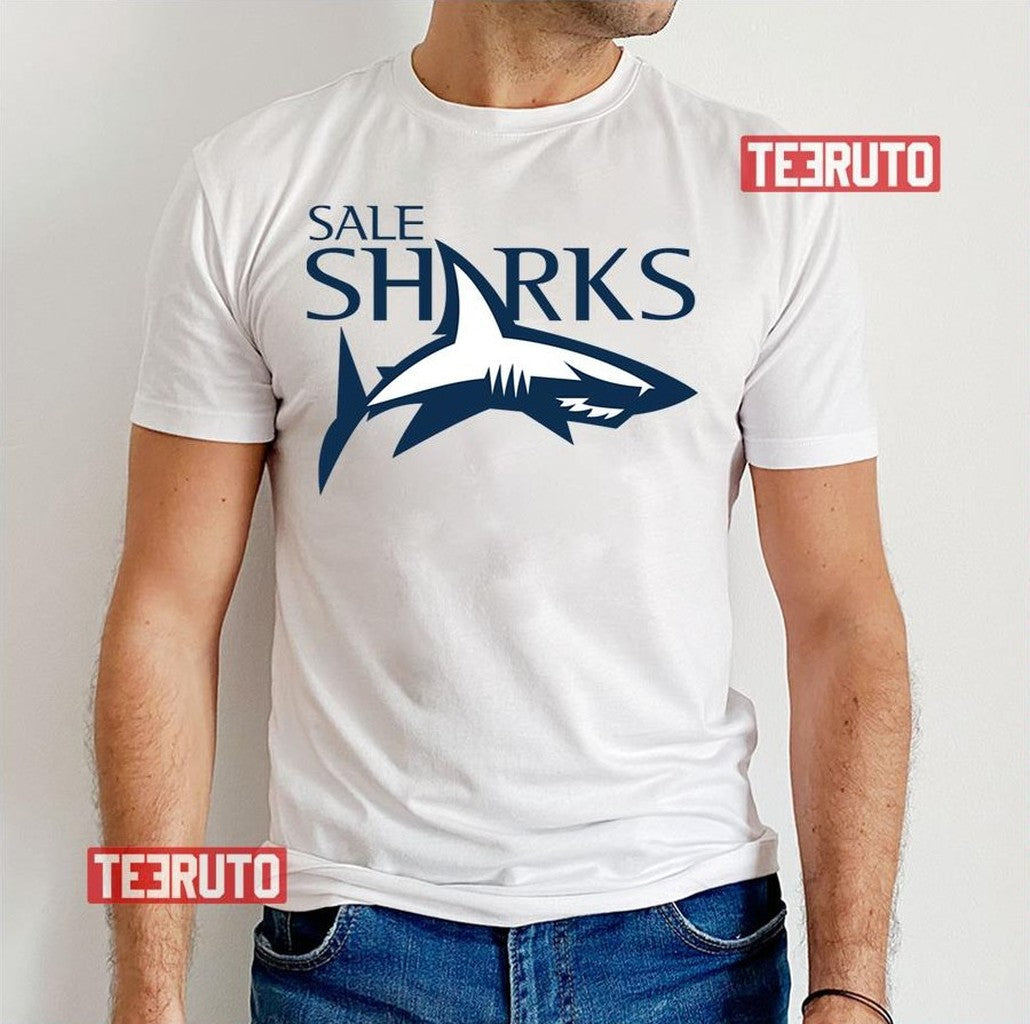 Sale Sharks Rugby Unisex T-Shirt - T-Shirt, Sweatshirt, Hoodie