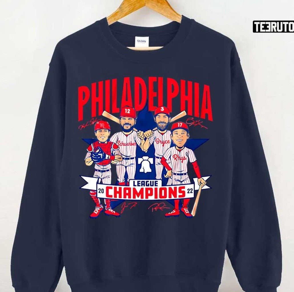 Philadelphia 2022 League Champions The World Series Unisex Sweatshirt - T-Shirt, Sweatshirt, Hoodie