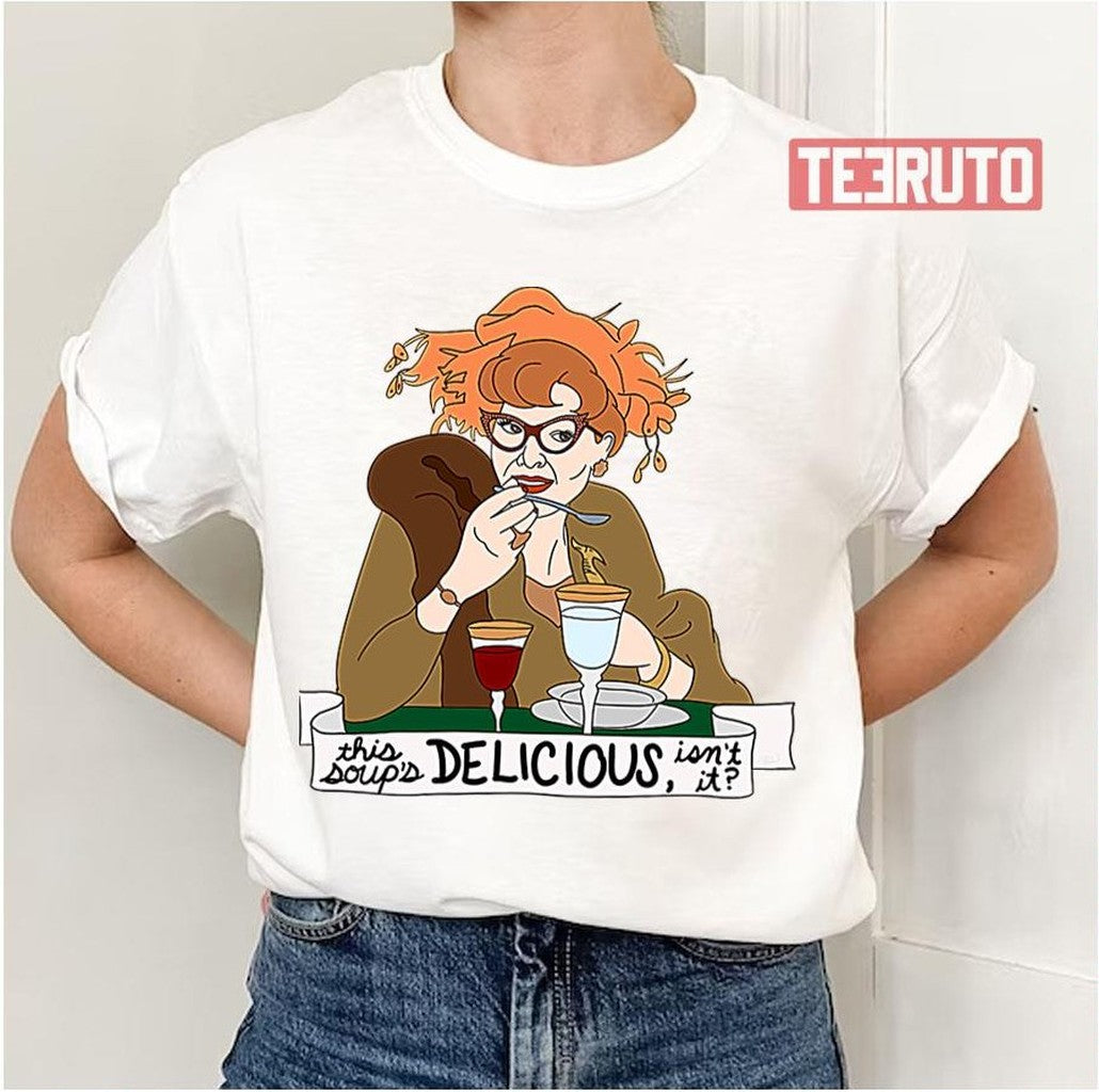 Mrs Peacock Loves The Soup Clue Movie Unisex T-Shirt - T-Shirt, Sweatshirt, Hoodie