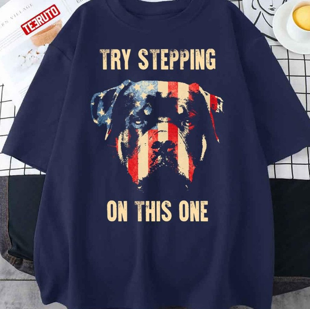 Patriotic Rottweiler Unisex T-Shirt - T-Shirt, Sweatshirt, Hoodie