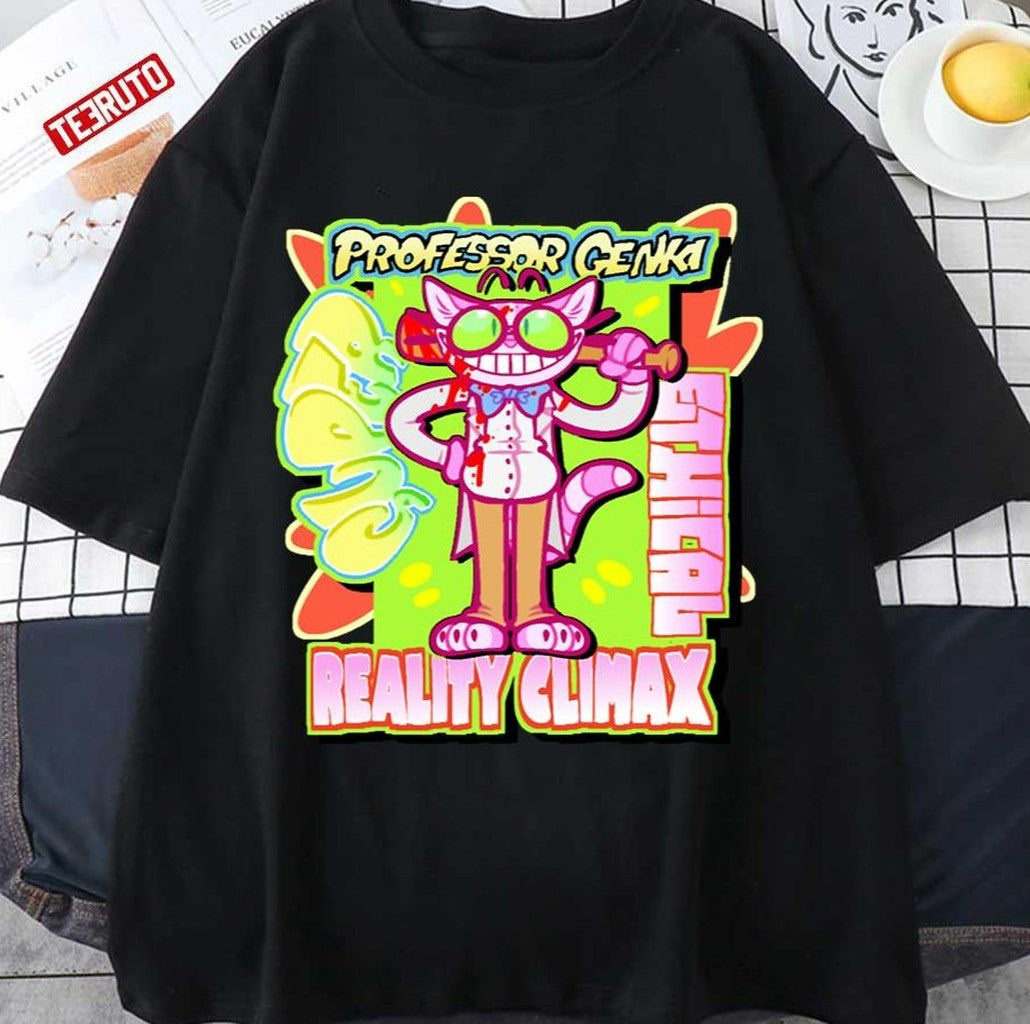 Professor Genki Saints Row Character Art Unisex T-shirt - T-Shirt, Sweatshirt, Hoodie