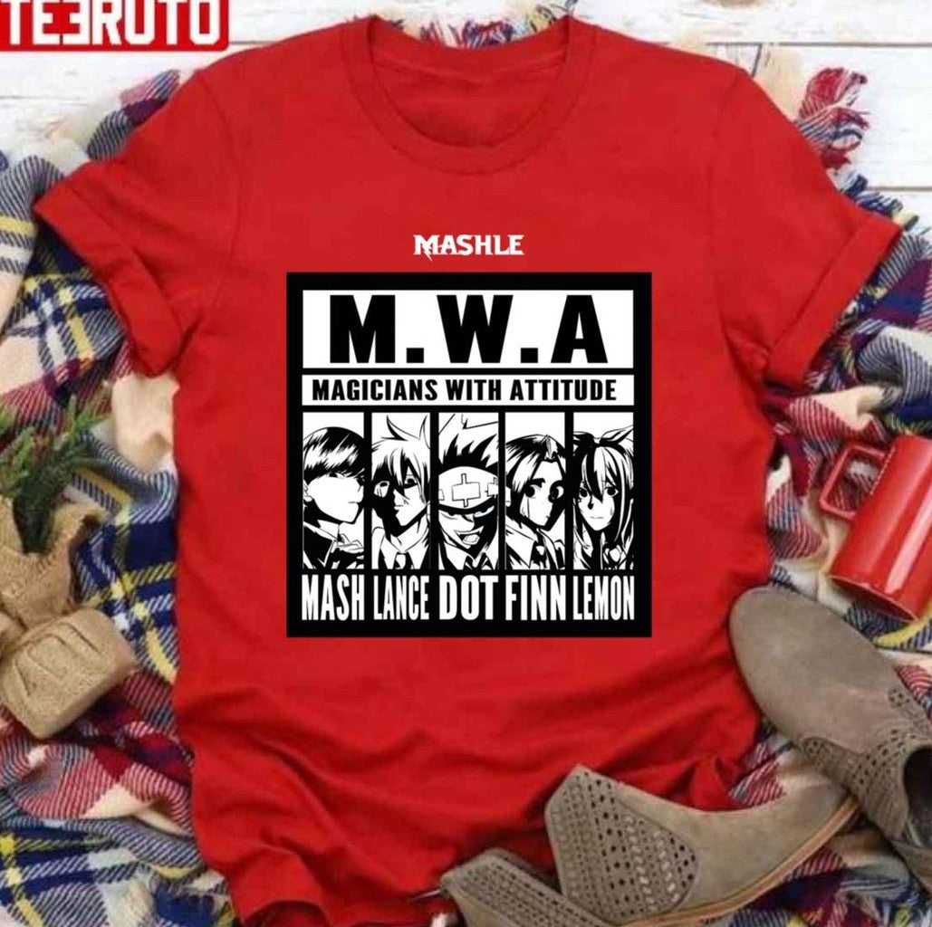 Mwa Magicians With Attitude Mashle Magic And Muscles Lemon Unisex T-Shirt - T-Shirt, Sweatshirt, Hoodie