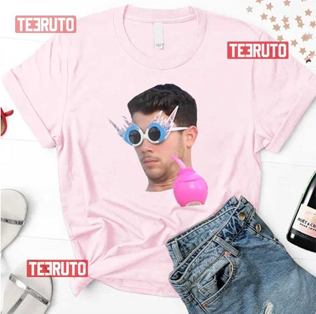 Nick Jonas Meme From Jonas Brothers Unisex T-Shirt - T-Shirt, Sweatshirt, Hoodie