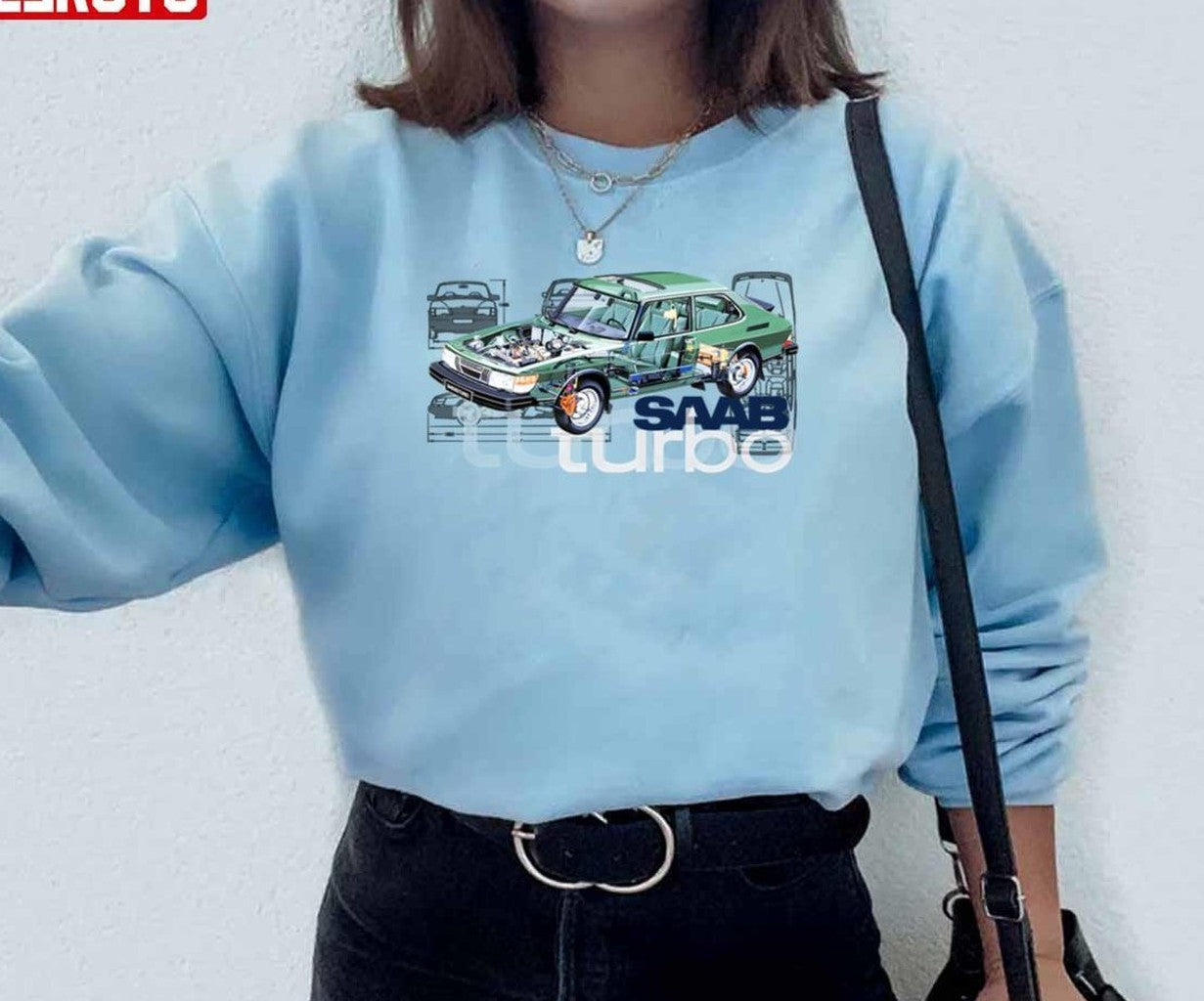 Saab 900 Turbo Unisex Sweatshirt - T-Shirt, Sweatshirt, Hoodie