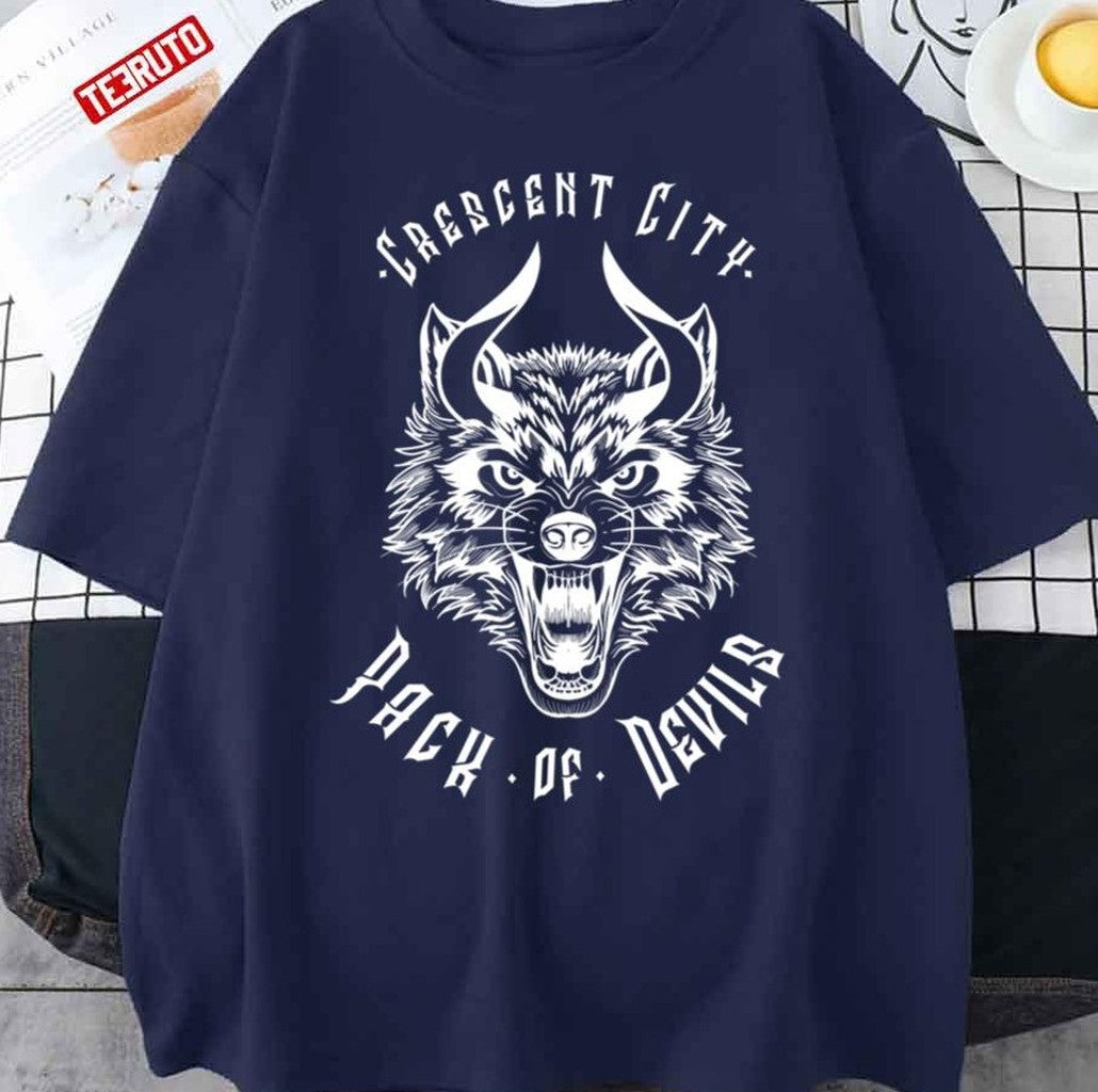 Pack Of Devils Danika Fendyr Crescent City Sarah J Maas Unisex T-Shirt - T-Shirt, Sweatshirt, Hoodie