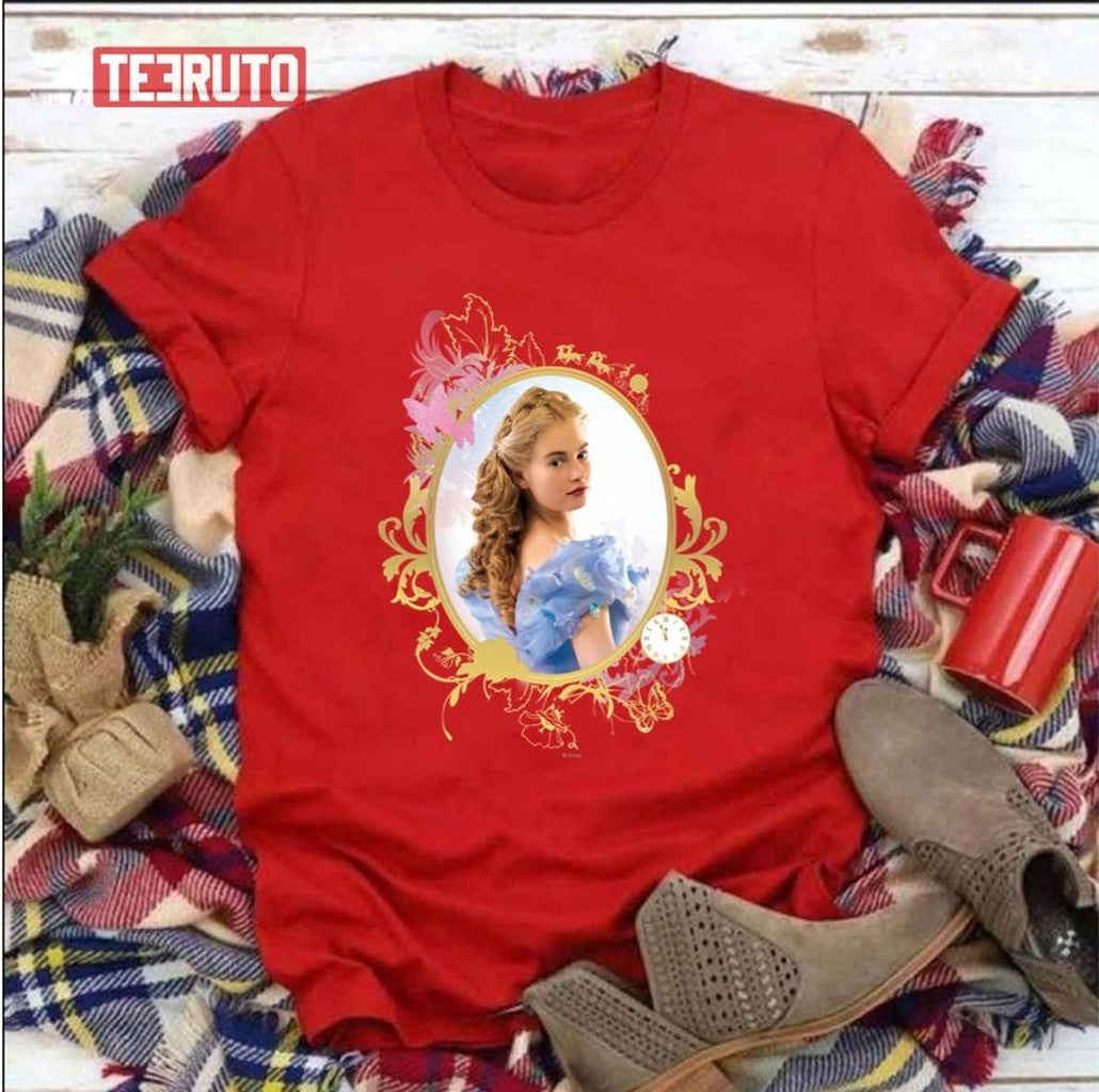 Ornately Framed Cinderella Unisex T-Shirt - T-Shirt, Sweatshirt, Hoodie