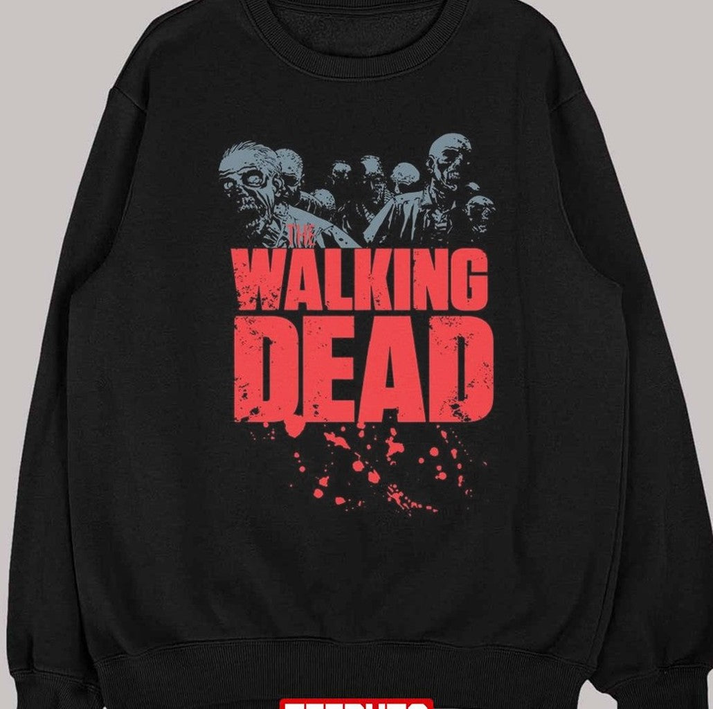 Retro Design Series The Walking Dead Unisex Sweatshirt - T-Shirt, Sweatshirt, Hoodie