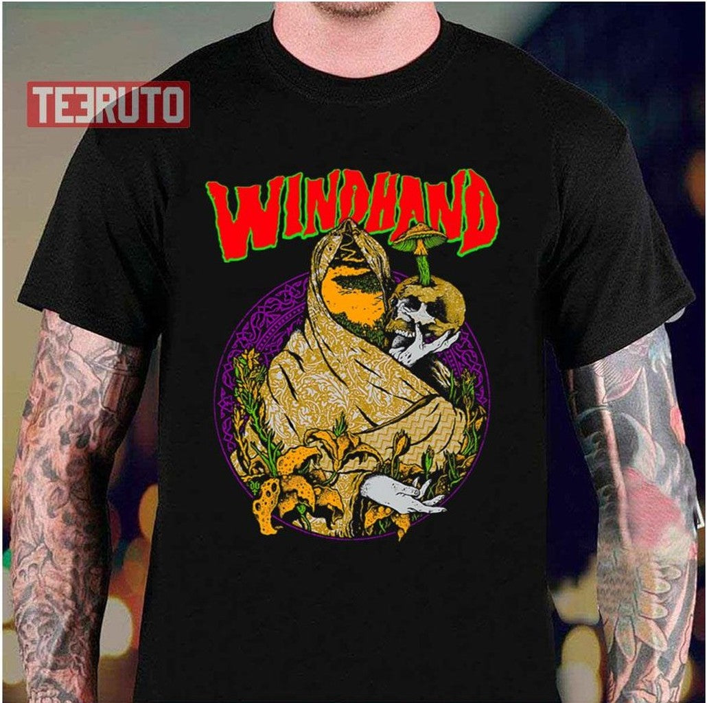 Mushroom Skull Windhand Unisex T-Shirt - T-Shirt, Sweatshirt, Hoodie